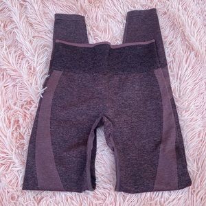 VS PINK Brown Seamless Leggings